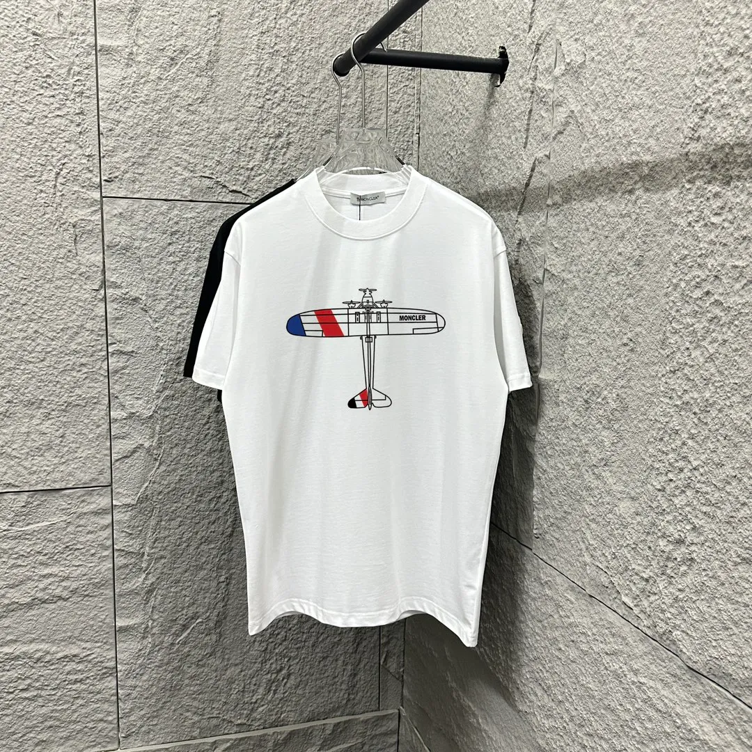 Moncle* *2025 New Arrival T Same Style ：Black White Size： S （90-130 ） M （120-150 ） L （140-165 ） XL （160-180 ） XXL （180-210 ）